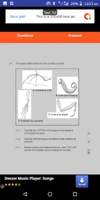 Grade 12 Evolution | Life Scie android App screenshot 5